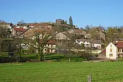 A general view of Granges-le-Bourg