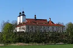 Abbey church in Hebdów