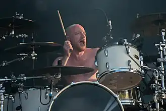Johnston with Biffy Clyro, Germany, 2017