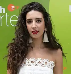 Naïka on the German TV show ZDF-Fernsehgarten in 2018