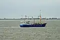 Wadden Sea with Peazens in the background