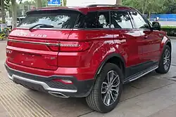 Landwind X7 facelift rear
