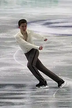 Andrei Mozalev at the 2019 Junior Grand Prix Final