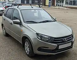 Lada Granta hatchback (front view)