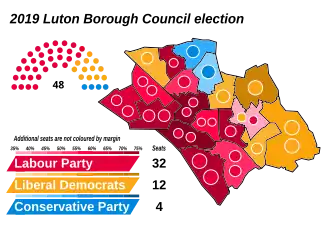 2019 results map