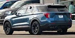 Explorer ST (rear; pre-facelift)