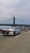 2020 Dodge Charger on the FDR Drive