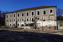 The offices in February 2021 (rear facade).