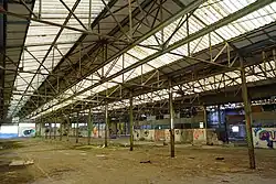 Factory workshops.