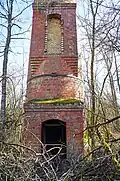 Base of the chimney.