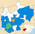 2021 results map