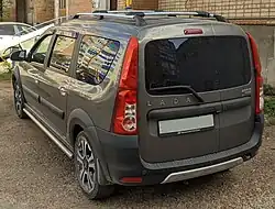 Lada Largus Cross (facelift; rear view)