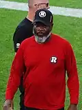 Most recent head coach, Bob Dyce, during the 2022 season.