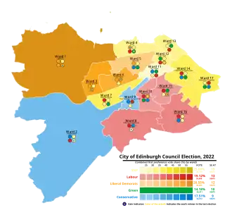 2022 results map
