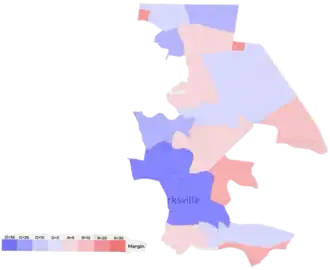 Results by precinct & county