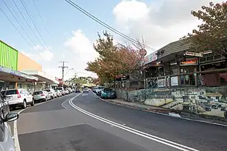 Belgrave main street (Burwood Highway)