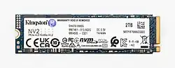 A 2TB NVMe M.2 solid state drive