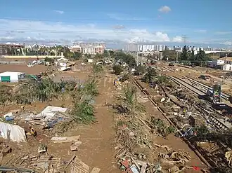 Aftermath of the Spanish floods at Sedaví, Horta Sud in October 2024.