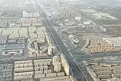 Aerial view of Wensu County in 2024