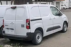 Fiat Doblò Van (rear view)