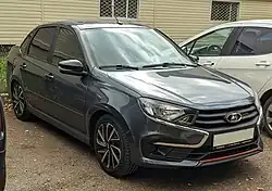 Lada Granta Sport sedan (front view)