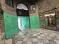 Interior of the Nigerian Pavilion at the 2024 Venice Biennale.