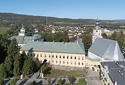 Castle and Corpus Christi church