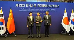 China, South Korea, and Japan agreed to strengthen free trade after Trump tariffs on March 30.