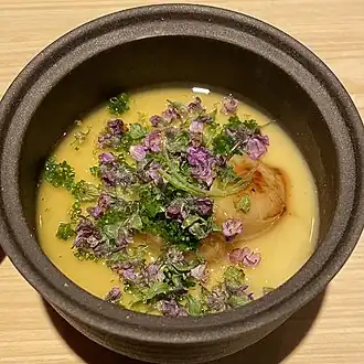 Custard soup