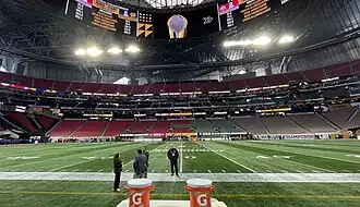 Ohio State sideline view