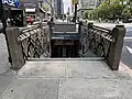Underground entrance