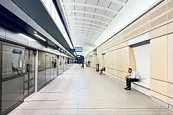 Platform 4 (Sydney Metro), March 2025