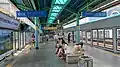 the entrance to the subway transit passage in Bupyeong Station