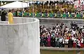 Lula's speech at the Planalto Palace parlatorium.