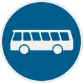 224 – Reserved lane for buses (formerly never used)