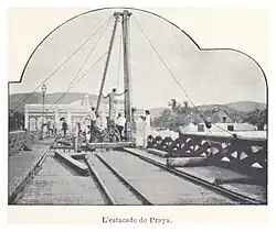 Structure of the port