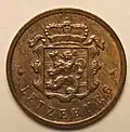 25 centimes coin front