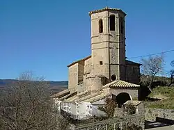 Church in Bárcabo town.
