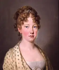 Portrait of Maria Leopoldina of Austria (1815), Schönbrunn Palace
