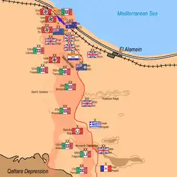 Operation Supercharge begins, 9th Australian fails to break through: 11:00&nbsp;p.m. 31 October 1942
