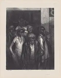 Shape Up, c. 1938, lithograph