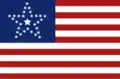 Digital remake of a 31 star American flag with a Grand Luminary star pattern[60]