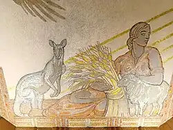 Australia mosaic detail