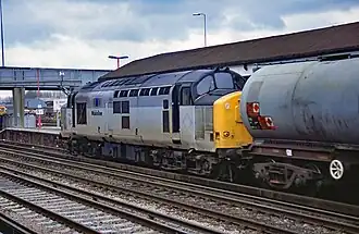 37891 in Railfeight grey with Mainline branding