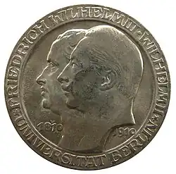 Centenary of the University of Berlin