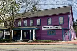 The now closed Stanhope House
