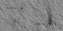 Spiders, as seen by HiRISE under HiWish program
