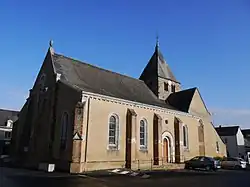 The church in Chazé-sur-Argos