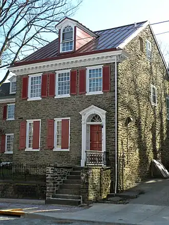 Howell House, at 5218 Germantown Ave.
