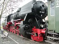 DB 52&nbsp;4867 of the Historische Eisenbahn Frankfurt (2004)